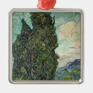 Ornement Métallique Cyprès de Vincent van Gogh  , 1889