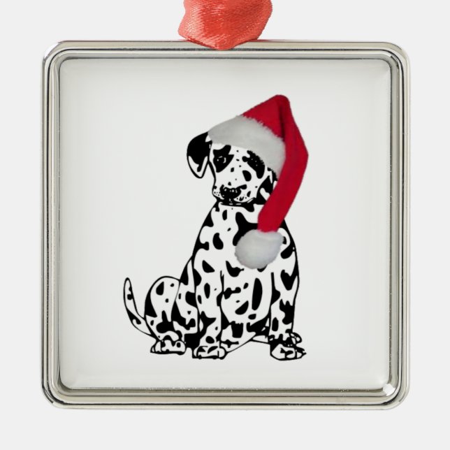 Ornement Métallique Dalmatie de Noël (Devant)