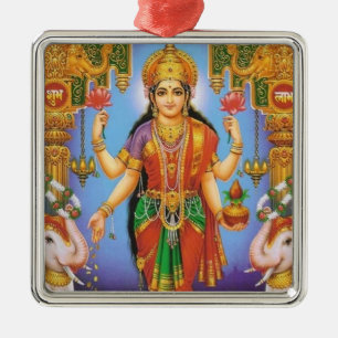 Ornement Métallique déesse-Lakshmi