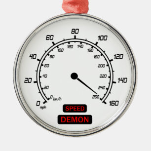 Ornement Métallique Démon de vitesse