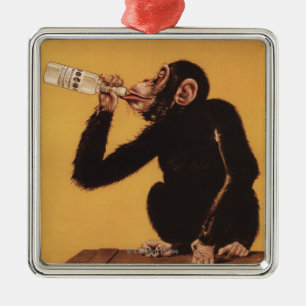 Ornement Métallique Dessert d'Anisetta Evangelisti Liquore DA