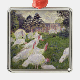 Ornement Métallique Dindes de Claude Monet   chez Chateau de