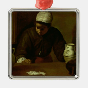 Ornement Métallique Domestique de cuisine avec le dîner chez Emmaus,