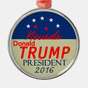 Ornement Métallique Donald Trump 2016