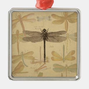 Ornement Métallique Dragonfly Vintage dessin classique