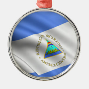 Ornement Métallique Drapeau d'ornement rond de la meilleure qualité d
