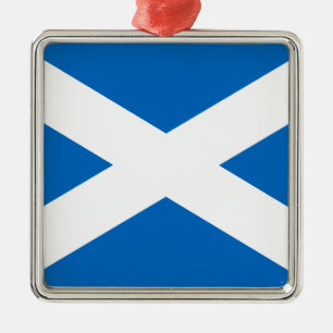 Ornement Métallique Drapeau écossais Saint Andrew’s Cross Sal