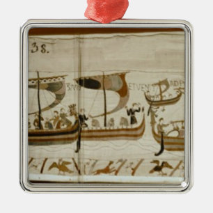 Ornement Métallique Duc William et sa croix Pevensey de flotte