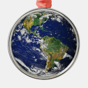 Ornement Métallique Earth Our World Premium Ornaments