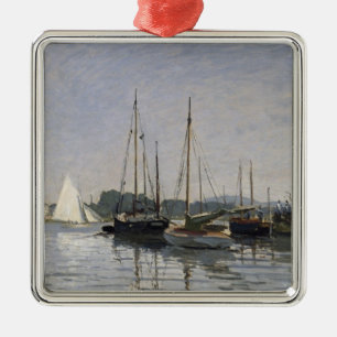 Ornement Métallique Embarcations de plaisance de Claude Monet  ,
