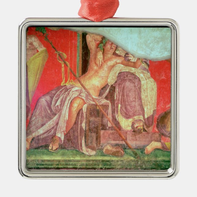 Ornement Métallique Entourage dionysien avec Dionysus (Devant)