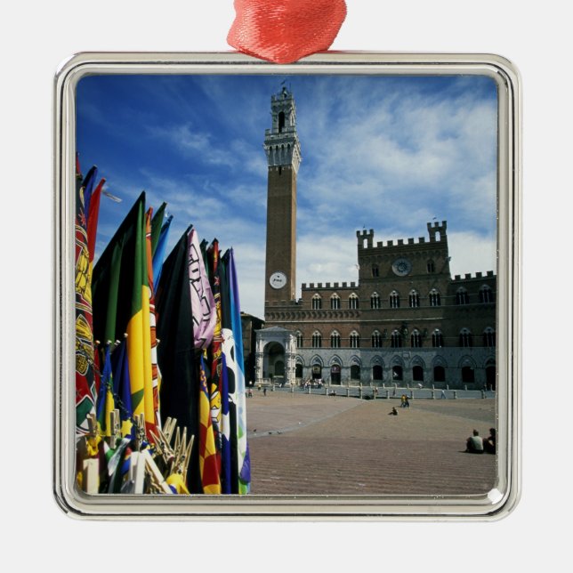 Ornement Métallique Europe, Italie, Toscane, Sienne. Piazza del (Devant)