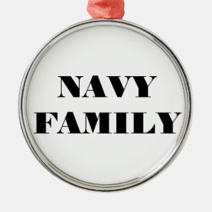 Ornement Métallique Famille de la marine
