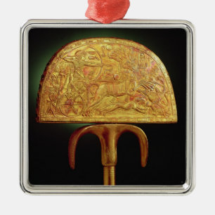 Ornement Métallique fan d'Autruche-plume, de tombe de Tutankhamun