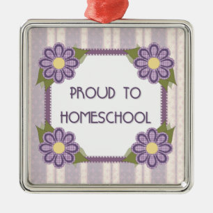 Ornement Métallique Fier à l'ornement de Homeschool