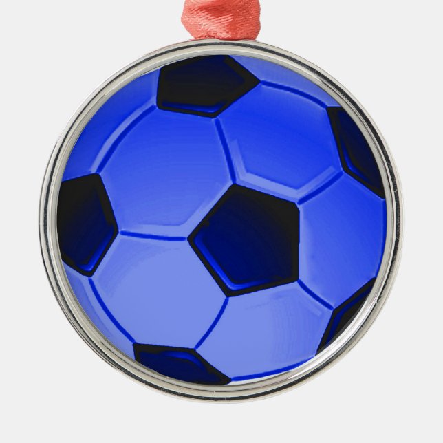 Ornement Métallique Football de football américain ou d'association (Devant)