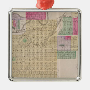 Ornement Métallique Fort Scott, le comté de Bourbon, le Kansas