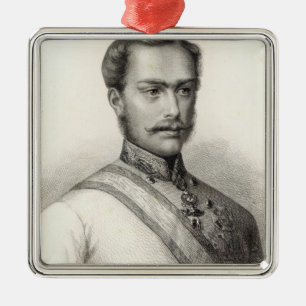 Ornement Métallique Franz Joseph I, empereur de l'Autriche 2