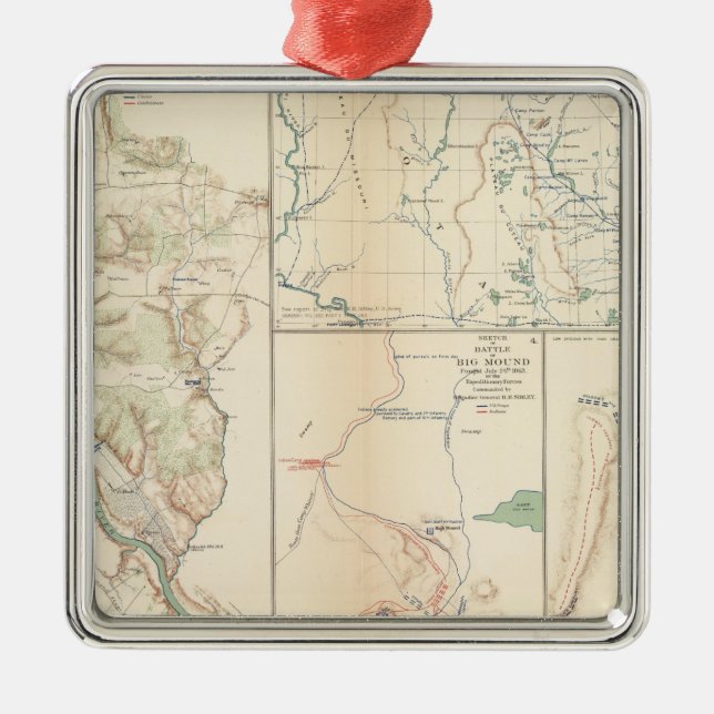 Ornement Métallique Fredericksburg (Devant)