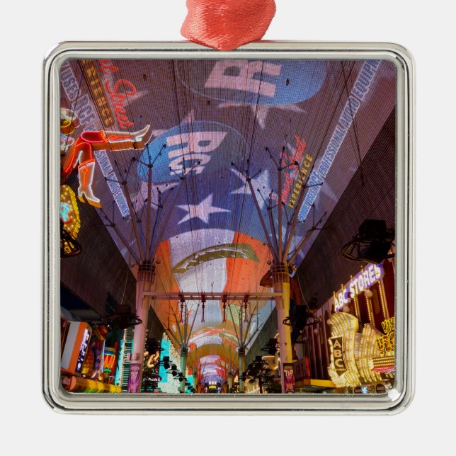 Ornement Métallique Fremont Street Experience (Devant)