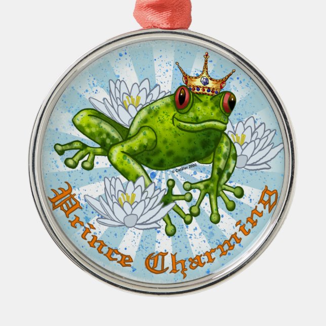 Ornement Métallique Frog Prince Charming Orament (Devant)