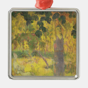 Ornement Métallique Fruit de cueillette d'homme de Paul Gauguin d'un