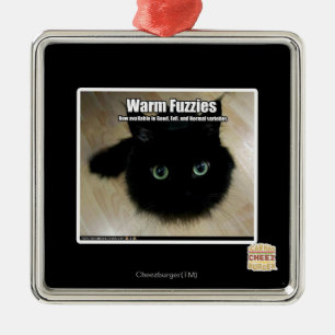 Ornement Métallique Fuzzies chaud