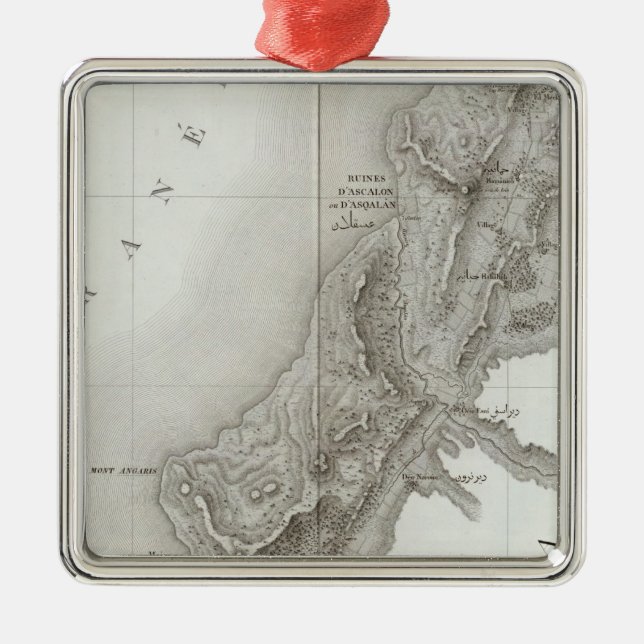 Ornement Métallique Gaza, Israël (Devant)