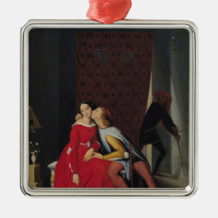Ornement Métallique Gianciotto découvre Paolo et Francesca, 1814
