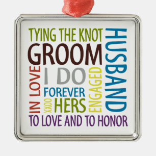 Ornement Métallique Groom