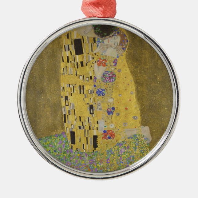 Ornement Métallique Gustav Klimt "Le Baiser" (Devant)