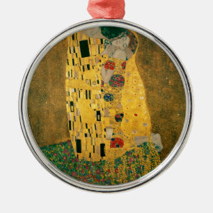 Ornement Métallique Gustav Klimt // Le Baiser // Der Kuss
