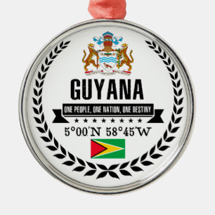 Ornement Métallique Guyana
