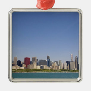 Ornement Métallique Horizon de Chicago, Illinois, États-Unis.