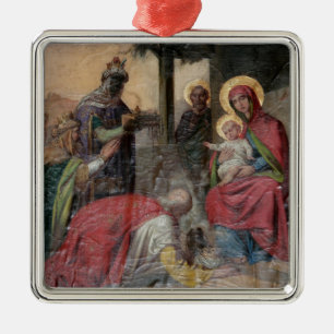 Ornement Métallique Iconographie orthodoxe serbe à l'église de Valjevo