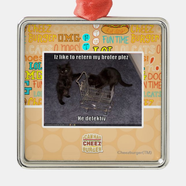 Ornement Métallique Il defectiv (Devant)