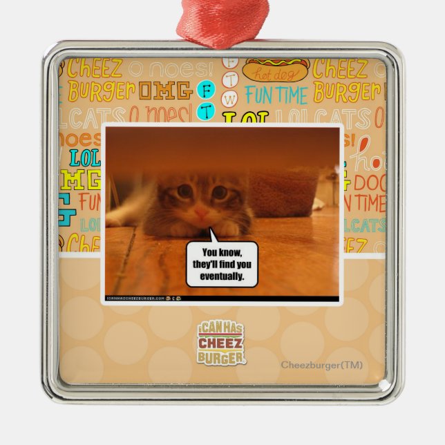 Ornement Métallique Ils vous trouveront (Devant)