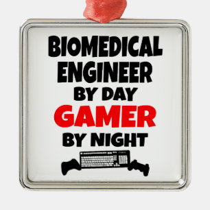 Ornement Métallique Ingénieur biomédical Gamer