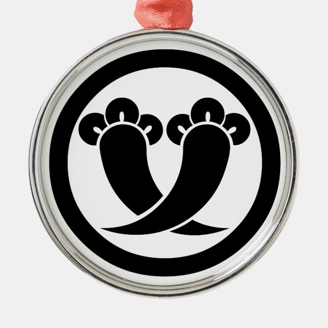 Ornement Métallique Intersecter les clous en cercle (Devant)