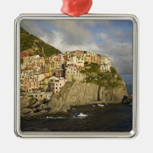 Ornement Métallique Italie, Cinque Terre, Manarola. Village sur une fa