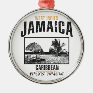Ornement Métallique Jamaïque