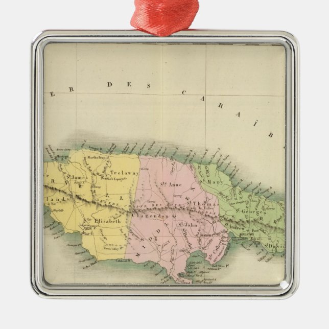 Ornement Métallique Jamaïque 2 (Devant)