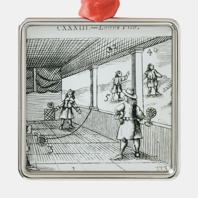 Ornement Métallique Jeu de boule (Devant)