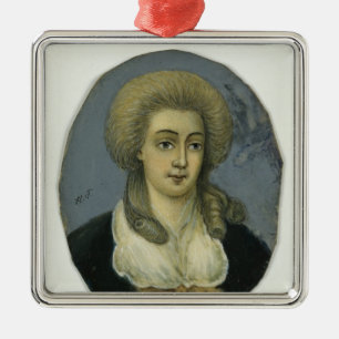 Ornement Métallique Johanna Elisabeth Mencken