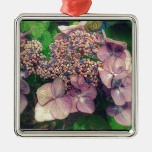 Ornement Métallique Jolies fleurs