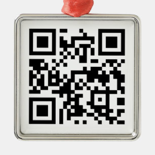 Ornement Métallique Joyeux Noël - l'anglais