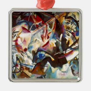 Ornement Métallique Kandinsky Composition VI Peinture Abstraite