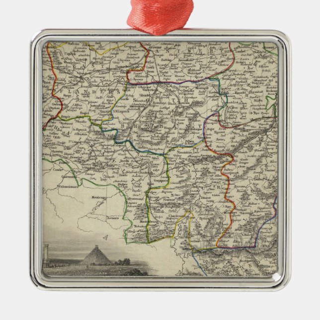 Ornement Métallique La Belgique 3 (Devant)