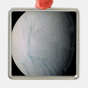 Ornement Métallique La lune Enceladus 2 de Saturn