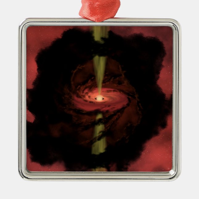 Ornement Métallique La naissance d'une étoile (Devant)